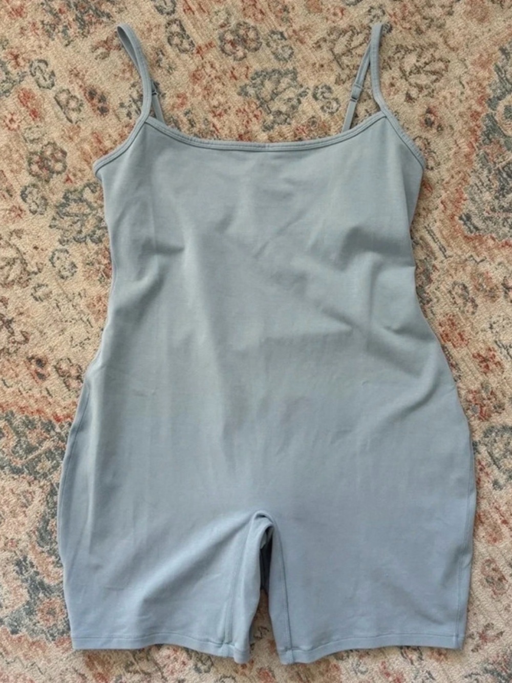 SKIMS Light Blue Spaghetti-Strap Romper